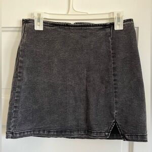 Wild Fable Charcoal Mini Skirt